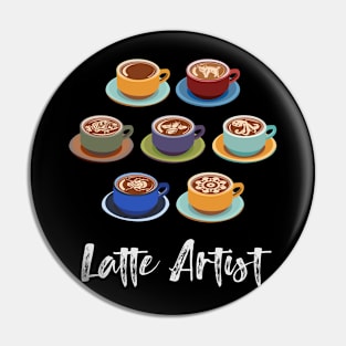 Latte Artist Pin