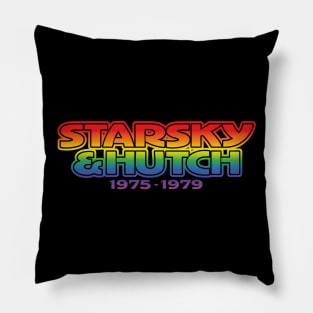 Starsky & Hutch Titles (rainbow effect) Pillow