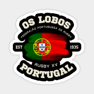 Os Lobos, Portugal Rugby Magnet