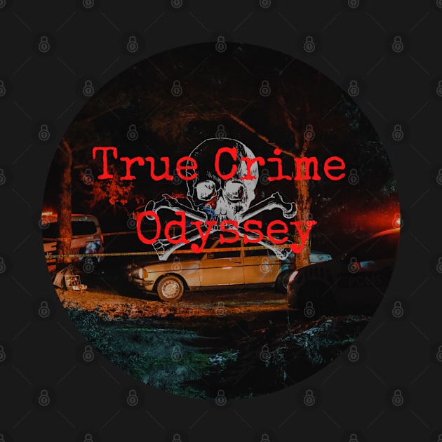 True Crime Odyssey Podcast - Crime Scene Logo by Paranormal World Productions Studio