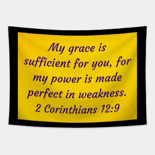 Bible Verse 2 Corinthians 12:9 Tapestry