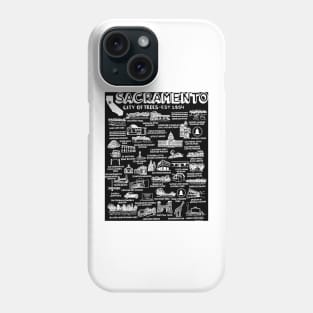 Sacramento Map Phone Case