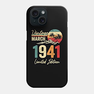 march 1941 vintage march Phone Case