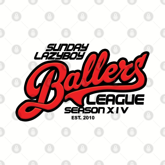 2023 Season 14 SLBBL Logo by SundayLazyboyballers