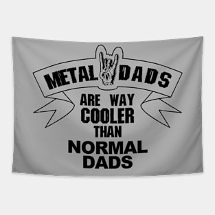 Best Metalhead Dad Best Dad Gift For Metalhead Males Dads Tapestry