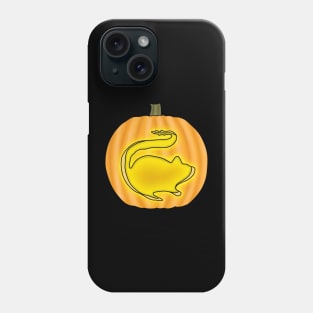 Pumpkin gerbil (Jack o lantern) Phone Case