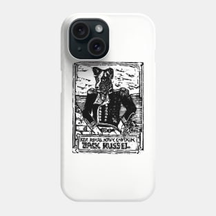 Her Royal Navy Captain Jack Russel Phone Case