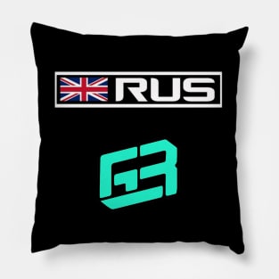 RUS - Russell F1 TV Graphic Pillow