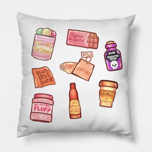 Fanfic Tropes Pack Pillow