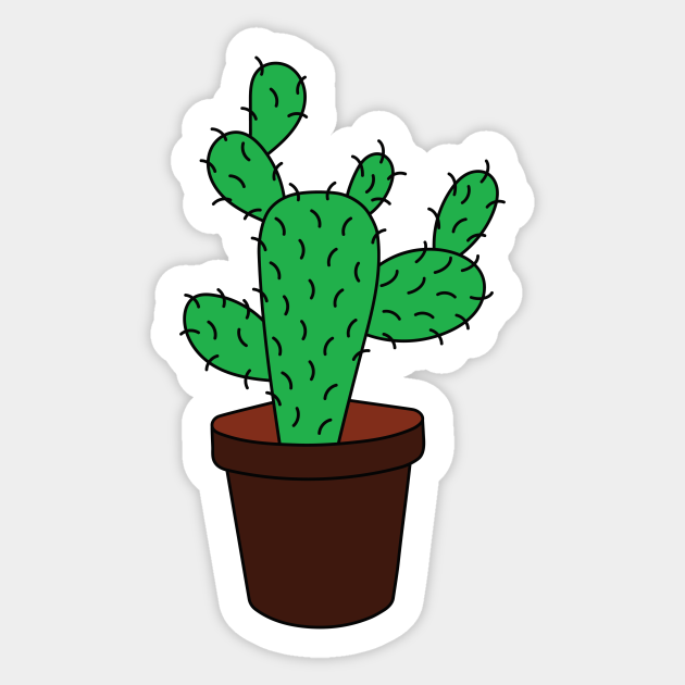 cactus - Cactus - Sticker | TeePublic