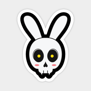 Bunny skull Magnet