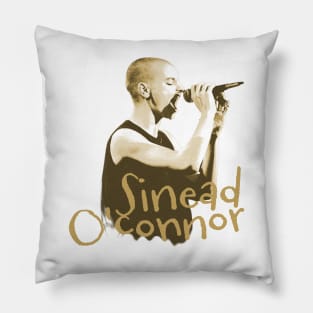 vintage sinead oconnor Pillow