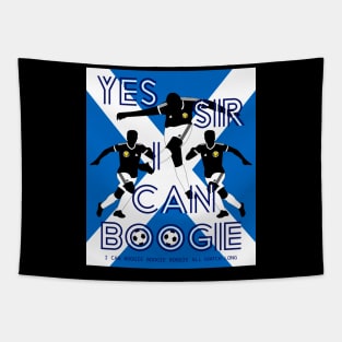 Yes Sir I can Boogie Scotland Football Edition 3 Tapestry