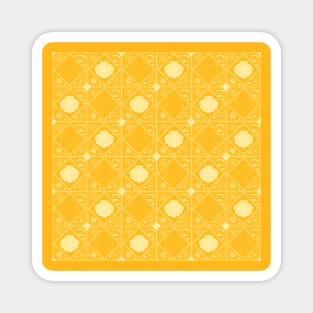Yellow Shell Mosaic Magnet