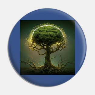 Yggdrasil World Tree of Life Pin