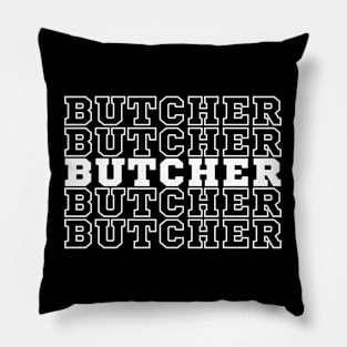 Butcher 5x butchery for Professional Butcher Hobby Pillow