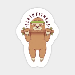 Sloth Fitness Magnet