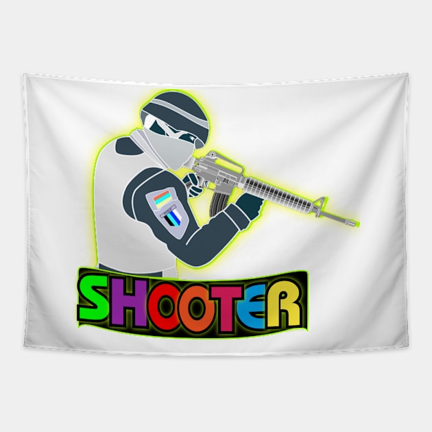 Shooter Tapestry by m0nster