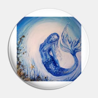 Mermaid at Blue moon Pin