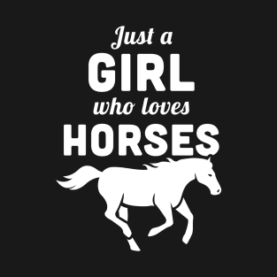 Funny Horse Girl Design | Horseback Riding T-Shirt