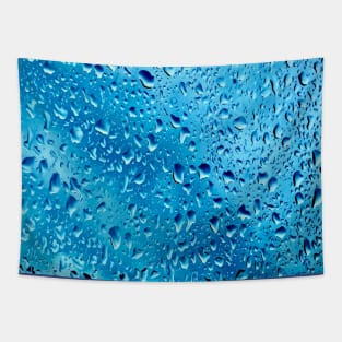 Blue rain Tapestry