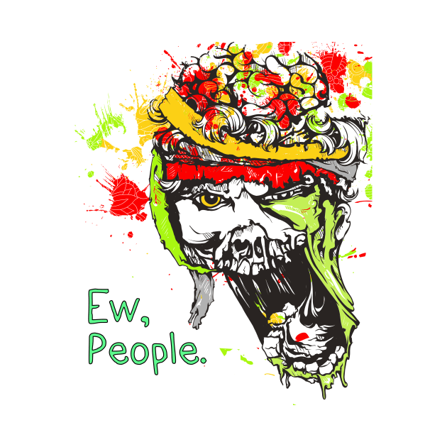 Ew people skull by pixelprod