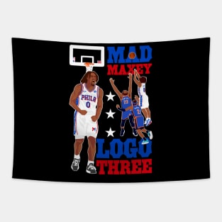 Tyrese maxey - Logo Tapestry