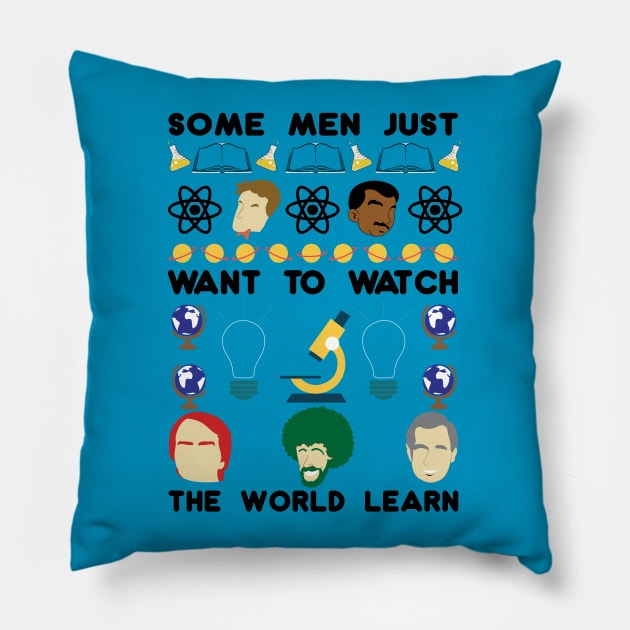 Learning World Pillow by GarBear Designs