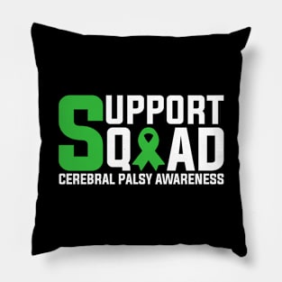 Support Squad Cerebral Palsy Awareness Pillow