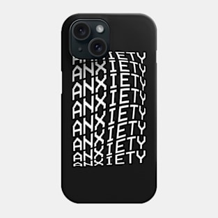 Anxiety VHS aesthetic Phone Case