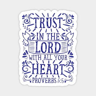 Proverbs 3:5 Magnet