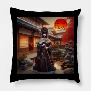 Geisha Dolls Pillow