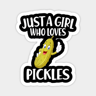 Pickle Cucumber Pickle Grocery Magnet