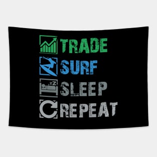 Trade  Surf  Sleep  Repeat Tapestry