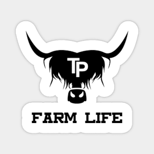 Tom Pemberton Merch Farm Life Logo Magnet