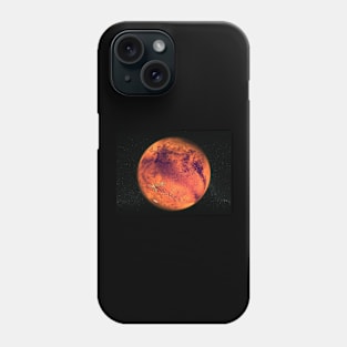 Mars Rendering Print Phone Case