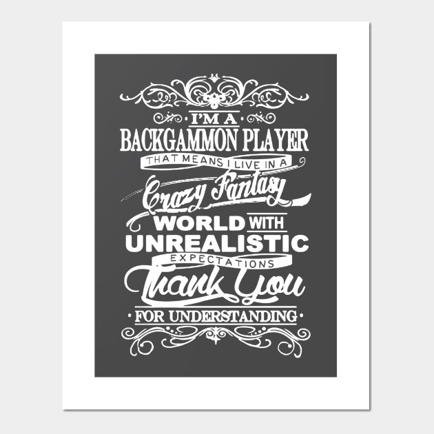 Backgammon Player Shirt Backgammon Player Posters And Art