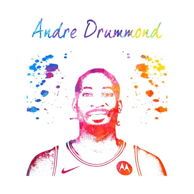 Andre Drummond by Moreno Art