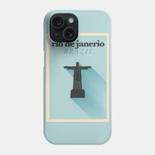 Rio De Janeiro Poster Design Phone Case