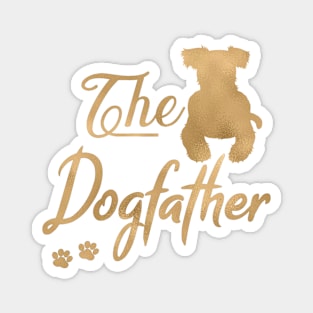 Airedale Terrier Dogfather, Dog dad Magnet