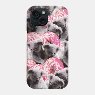 Koala and Donuts Phone Case