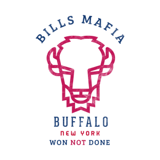 New York Buffalo NFL Bills Mafia Won Not Done T-Shirt