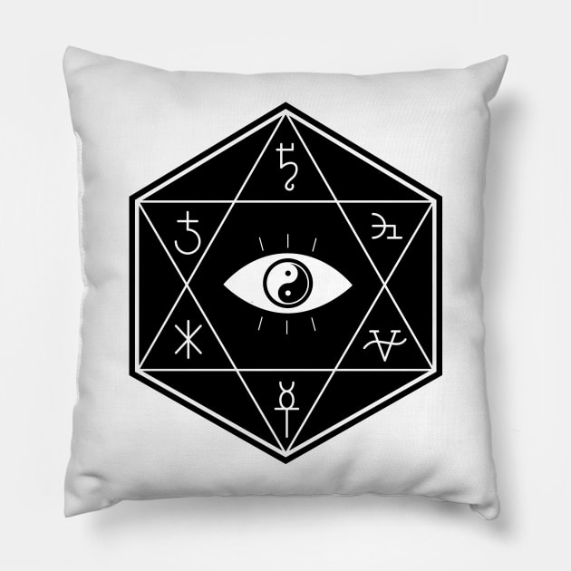 Hexapentacle on White Pillow by SWAMPMEAT