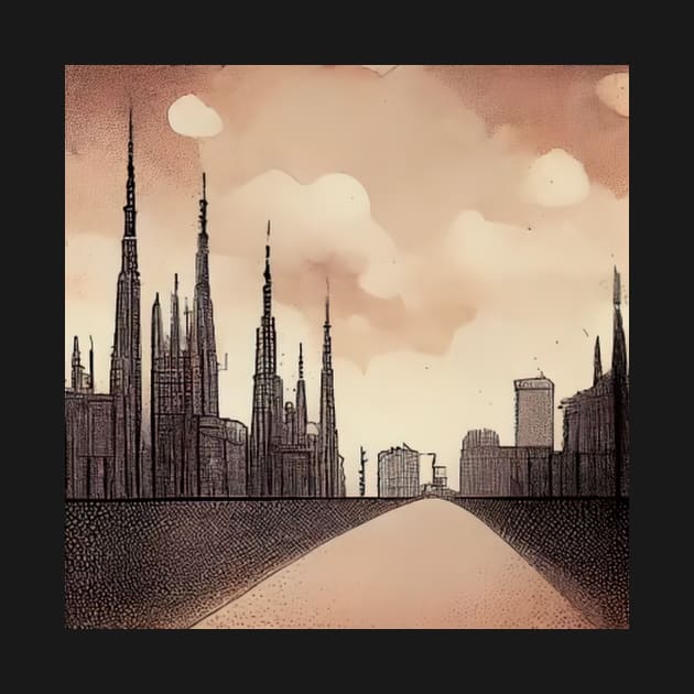 Milan | Comics Style by ComicsFactory