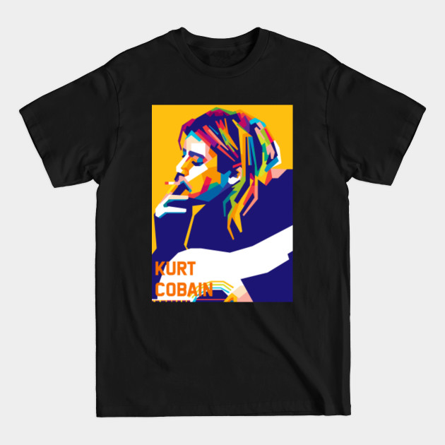 Disover Kurt Cobain Pop art - Kurt Cobain - T-Shirt