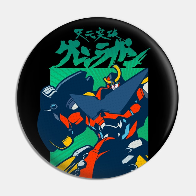 202 POP Gurren Pin by Yexart