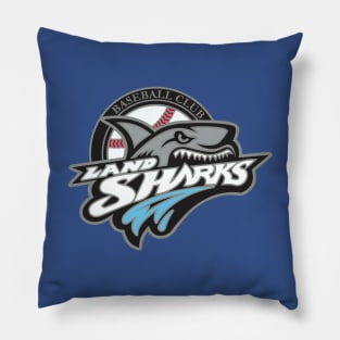 Land Sharks Baseball Club Pillow