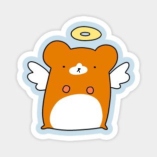 Angel Hamster Magnet