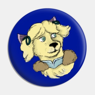 Labradoodle Ingrid Pin