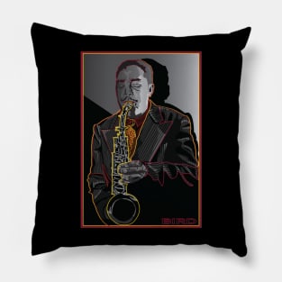 CHARLIE PARKER AMERICAN JAZZ SAXOPHONIST Pillow